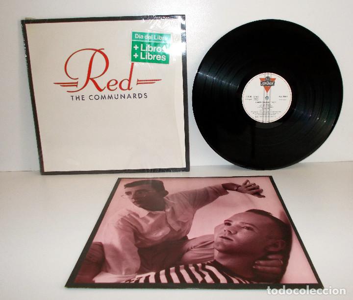 Discos de vinilo: COMMUNARDS - Red - LP - Spain 1987 Polygram 828066-1 NM - Foto 1