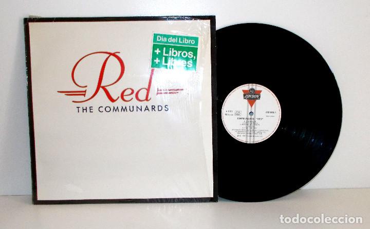 Discos de vinilo: COMMUNARDS - Red - LP - Spain 1987 Polygram 828066-1 NM - Foto 2