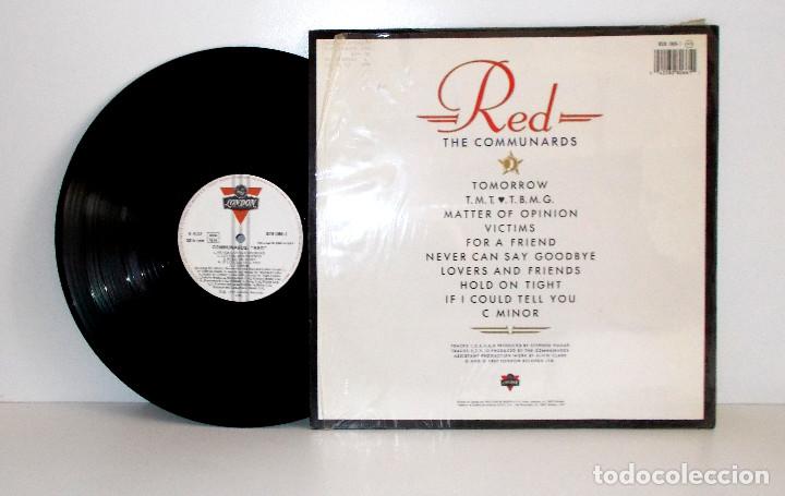 Discos de vinilo: COMMUNARDS - Red - LP - Spain 1987 Polygram 828066-1 NM - Foto 3