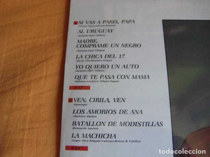 Discos de vinilo: JAVIER ITURRALDE LP HISPAVOX 1984 CUPLES - - Foto 3
