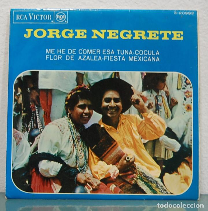 Discos de vinilo: Jorge Negrete. Cocula, flor de azalea, ... . RCA 1967 - Foto 1
