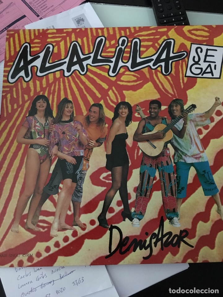 Discos de vinilo: DENIS AZOR-ALALILA-1991-MAXI-VINILO NUEVO - Foto 1