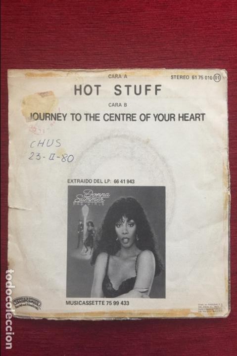 Discos de vinilo: DONNA SUMMER. HOT STUFF. 1979. - Foto 2