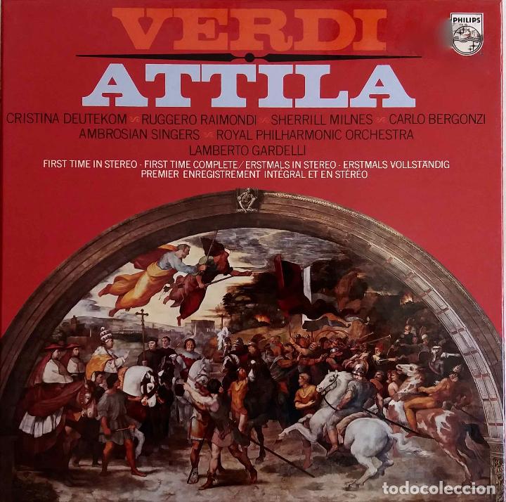 Verdi Attila C Deutekom R Raimondi S Mil Kaufen Vinyl Schallplatten Lp Der Klassischen Musik Opern Zarzuela Und Marsche In Todocoleccion 87058516