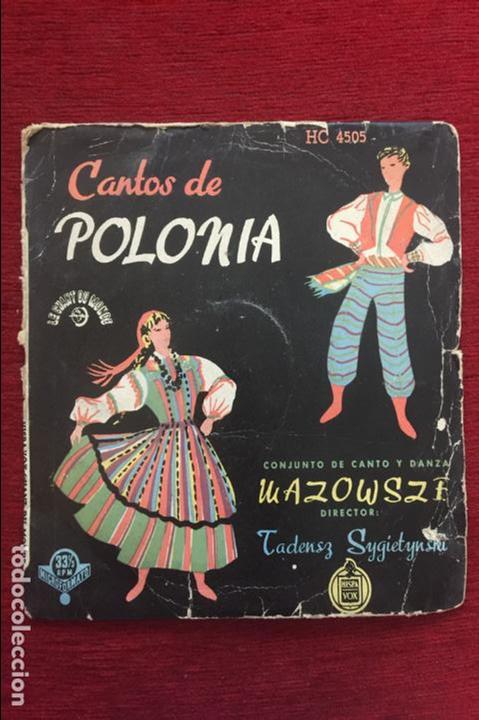 Discos de vinilo: CANTOS DE POLONIA. - Foto 1