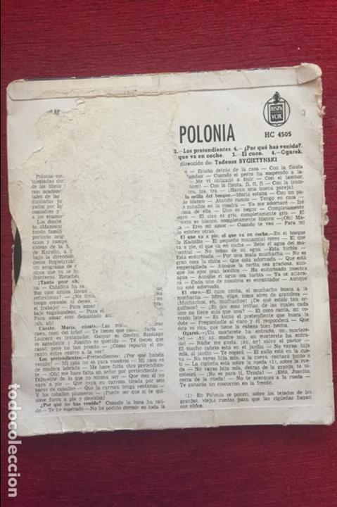 Discos de vinilo: CANTOS DE POLONIA. - Foto 2