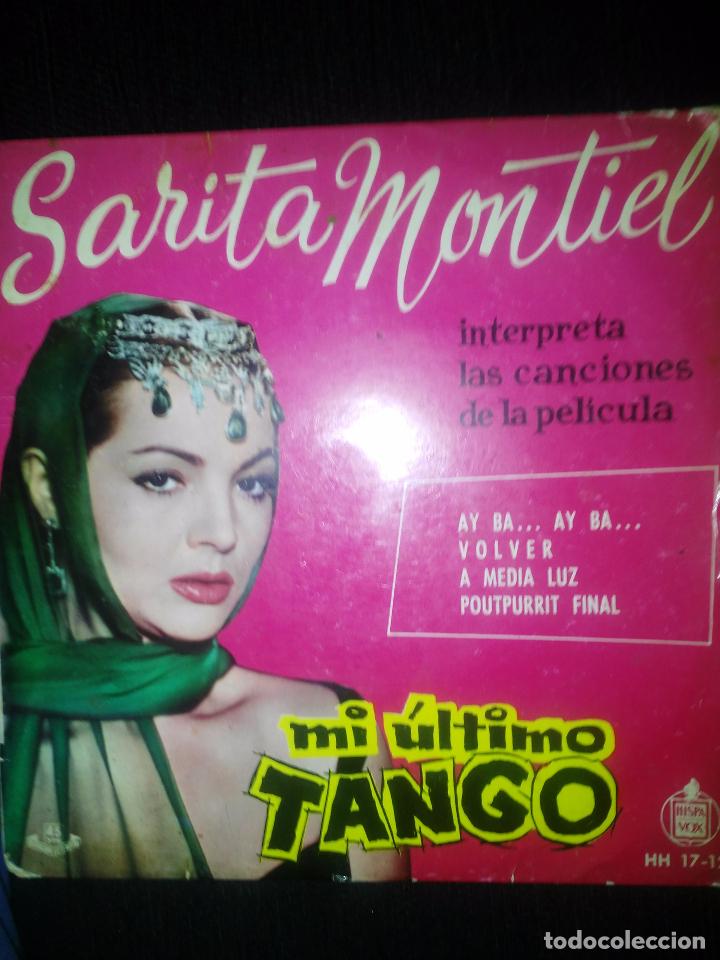 Discos de vinilo: sarita montiel mi &uacute;ltimo tango - Foto 1