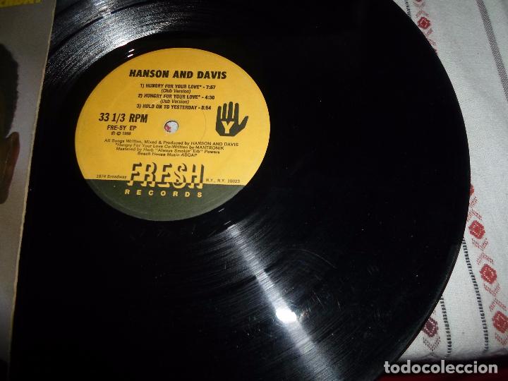 Discos de vinilo: hanson & davis - ill take you on - Foto 2