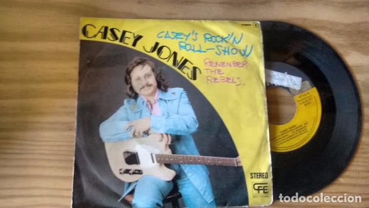 Discos de vinilo: SINGLE (VINILO) DE CASEY JONES A&Ntilde;OS 70 - Foto 1
