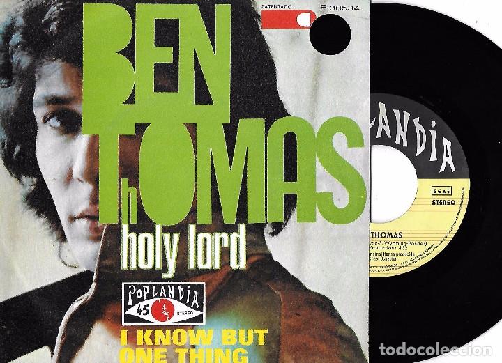 Discos de vinilo: BEN THOMAS: HOLY LORD / I KNOW BUT ONE THING - Foto 1