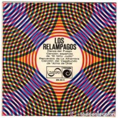 Discos de vinilo: LOS RELAMPAGOS– DANZA DEL FUEGO / CANCIÓN ESPAÑOLA DE EL NIÑO... / RECUERDOS ... - EP 1966