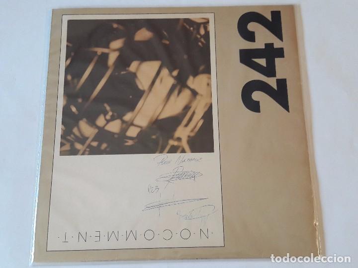 Discos de vinilo: Front 242 - No Comment - LP - 1984 - SIGNED - FIRMADO - Foto 1