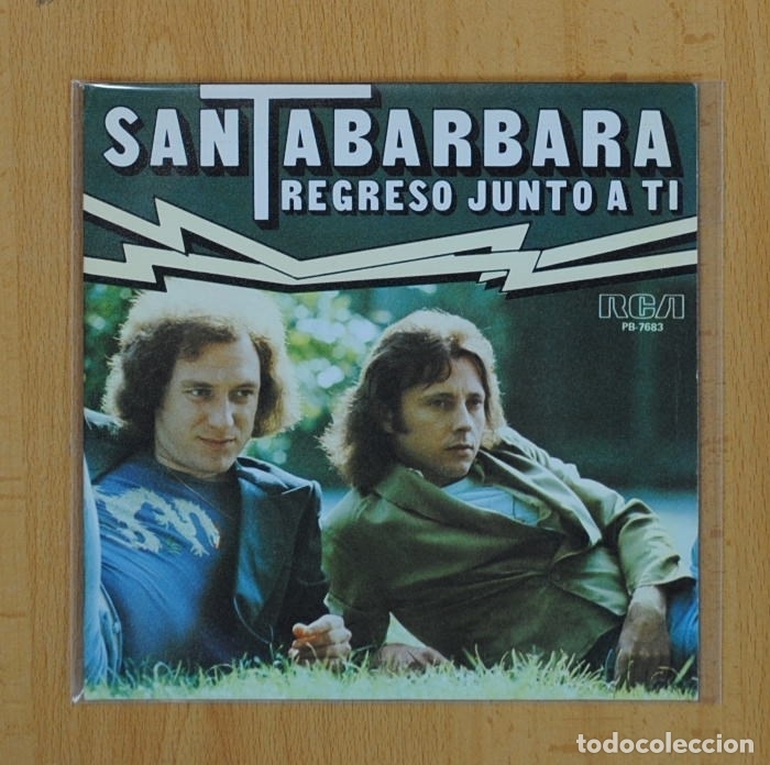 Discos de vinilo: SANTABARBARA - REGRESO JUNTO A TI / LAS RAMBLAS - SINGLE - Foto 1