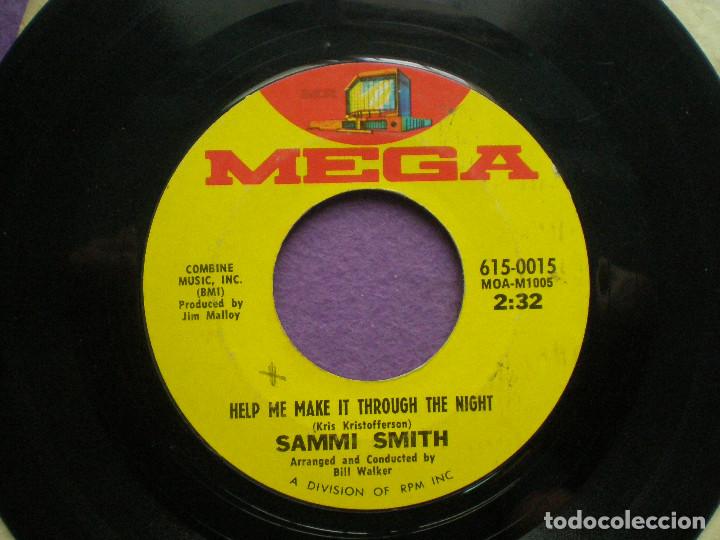 Discos de vinilo: SAMMY SMITH Help Me Make It...+1 - SINGLE USA MEGA 1960s - Foto 1