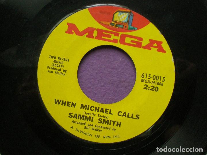 Discos de vinilo: SAMMY SMITH Help Me Make It...+1 - SINGLE USA MEGA 1960s - Foto 2