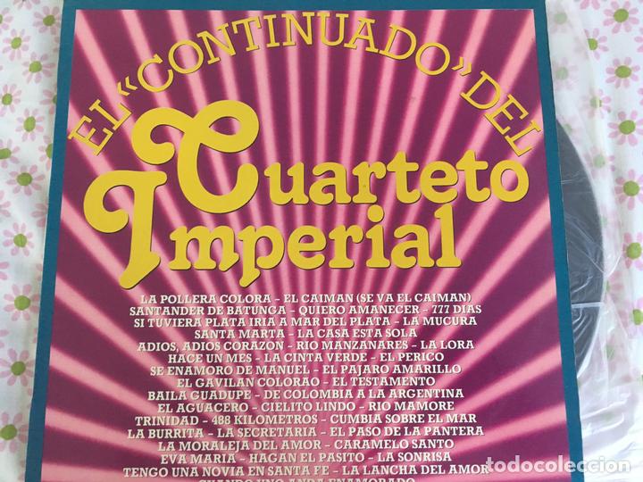 Discos de vinilo: LP CUARTETO IMPERIAL-EL CONTINUADO-PROMO - Foto 1
