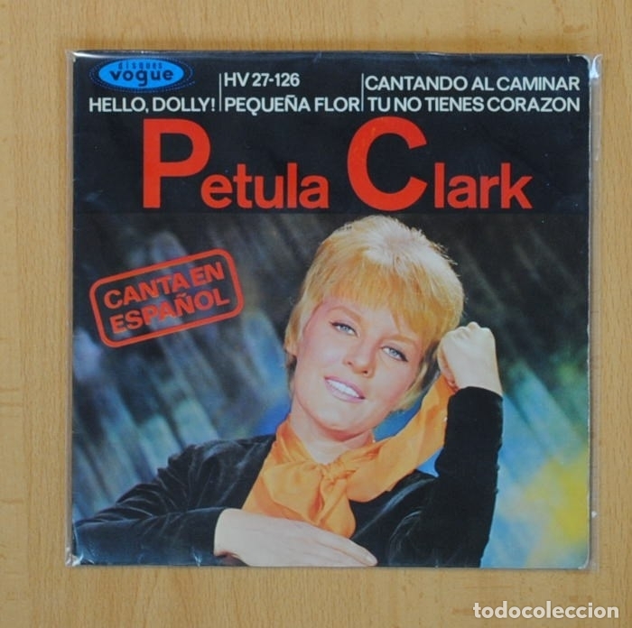 Discos de vinilo: PETULA CLARK - HELLO, DOLLY + 3 - EP - Foto 1