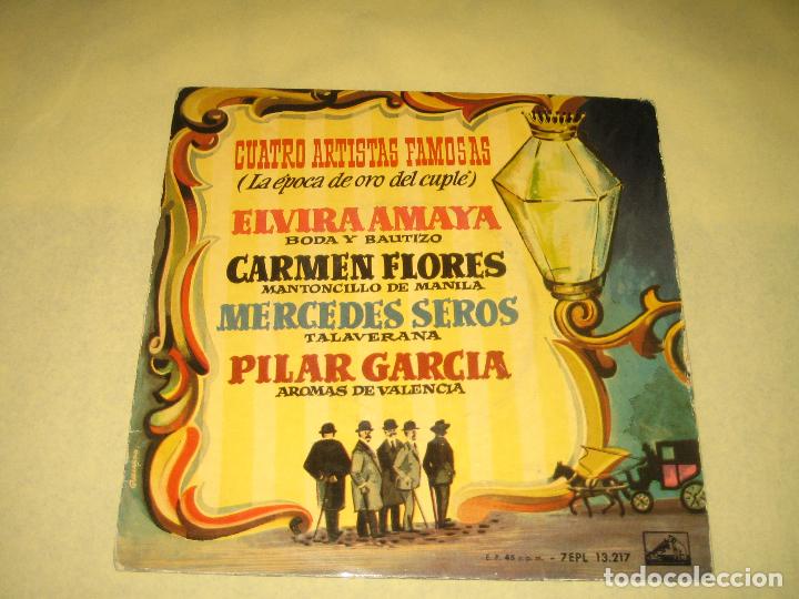 Dischi in vinile: 4 ARTISTAS FAMOSAS - 1958