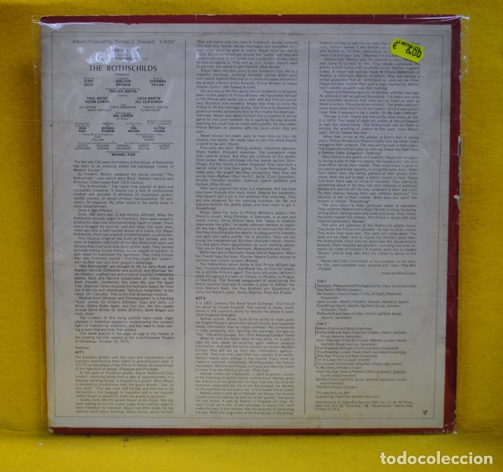 Discos de vinilo: VARIOS - THE ROTHSCHILDS - BSO - LP - Foto 2