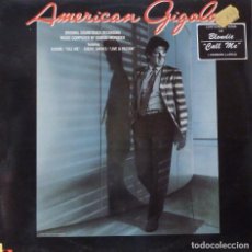 Discos de vinilo: AMERICAN GIGOLO - BSO
