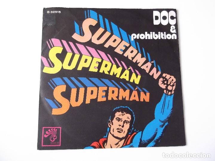 Discos de vinilo: DOC & PROHIBITION - Superm&aacute;n - Foto 1