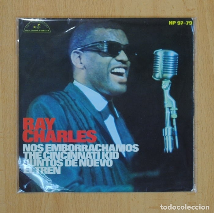 Discos de vinilo: RAY CHARLES - NOS EMBORRACHAMOS + 3 - EP - Foto 1