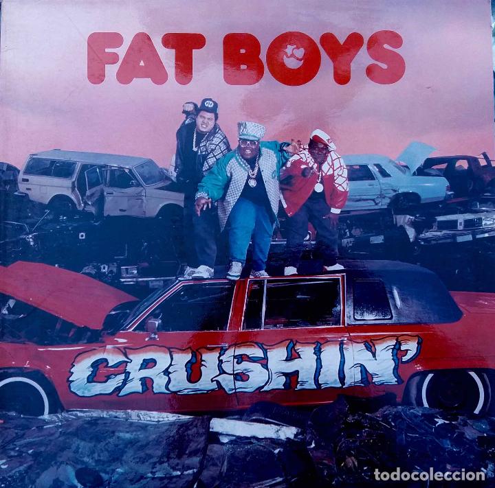 Discos de vinilo: FAT BOYS. CRUSHIN&acute;. LP ESPA&Ntilde;A - Foto 1