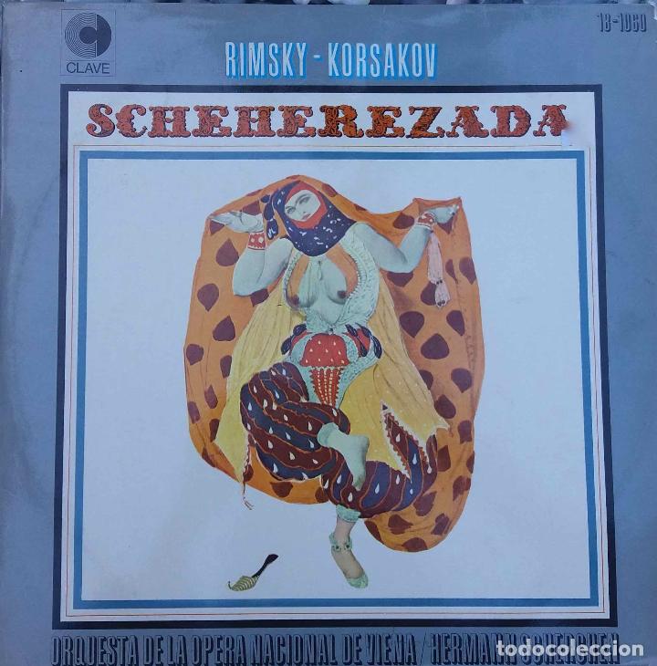 Discos de vinilo: RIMSKY- KORSAKOV. SCHEHEREZADA. HERMANN SCHERCHEN. LP ESPA&Ntilde;A - Foto 1
