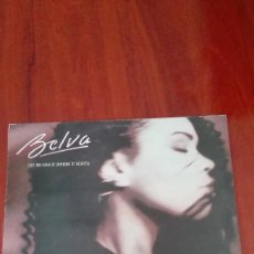 Discos de vinilo: BELVA LP LET ME KISS IT 1989. Lote 87300240