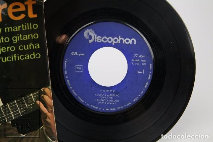 Discos de vinilo: Disco EP de Vinilo - Peret. Clavo y Martillo / Lamento Gitano - Discophon, 1965 - Foto 2