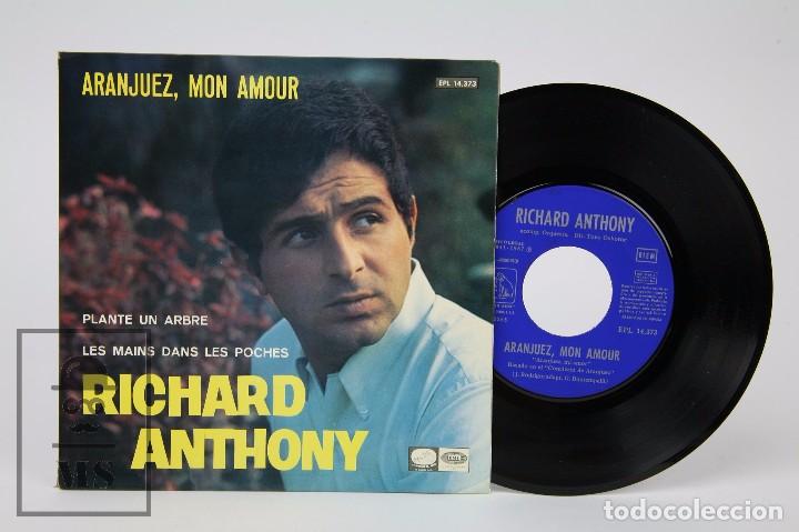 Discos de vinilo: Disco Single de Vinilo - Richard Anthony. Aranjuez, Mon Amour - EMI / Odeon, 1967 - Foto 1