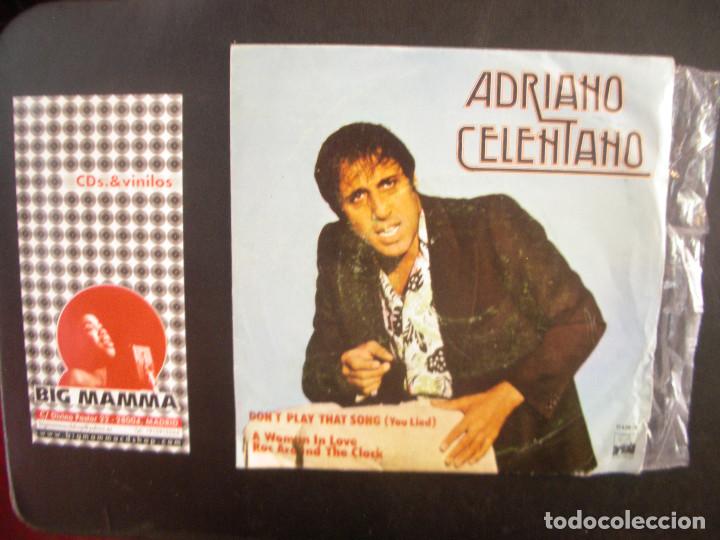 Discos de vinilo: ADRIANO CELENTANO- DON&acute;T PLAY THAT SONG - Foto 1