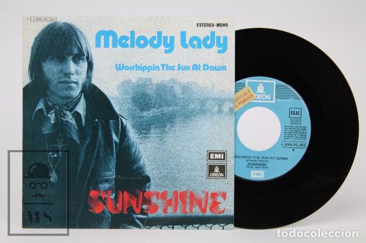Discos de vinilo: Disco Single de Vinilo - Sunshine. Melody Lady - EMI / Odeon, 1974 - Foto 1