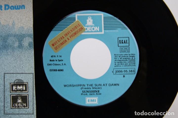 Discos de vinilo: Disco Single de Vinilo - Sunshine. Melody Lady - EMI / Odeon, 1974 - Foto 2