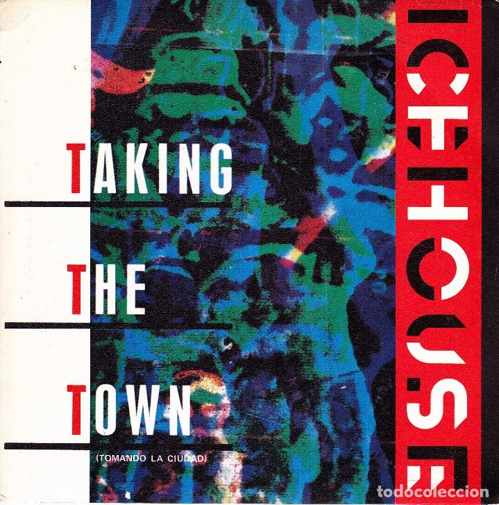 Discos de vinilo: ICEHOUSE - TAKING THE TOWN + JAVA SINGLE SPAIN PROMO 1984 - Foto 1