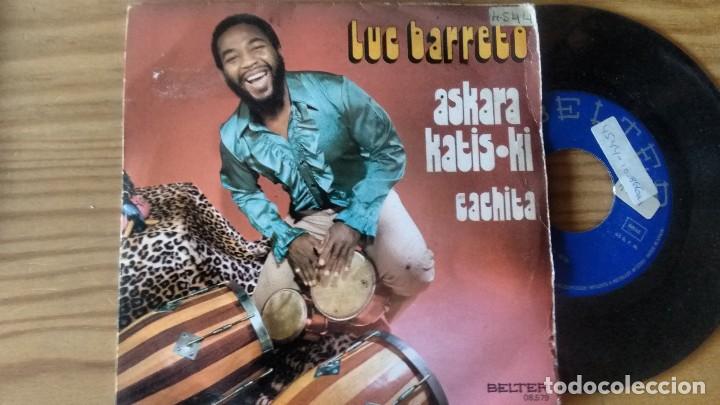 Discos de vinilo: SINGLE (VINILO) DE LUC BARRETO  A&Ntilde;OS 70 - Foto 1