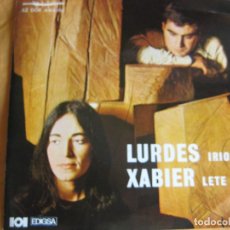 Discos de vinilo: LURDES LOURDES IRIONDO XABIER LETE EP EDIGSA HERRI GOGOA 1969 AITA NUEN SALTZAILLE +3 FOLK VASCO