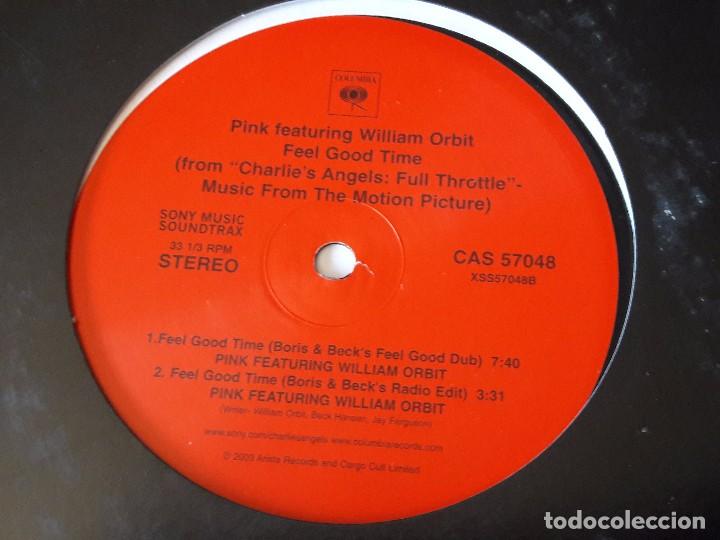 Discos de vinilo: Pink Featuring William Orbit - Feel Good Time - 2003 - Foto 2