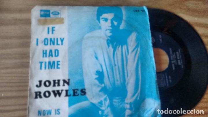 Discos de vinilo: SINGLE (VINILO) DE JOHN ROWLES A&Ntilde;OS 60 - Foto 1