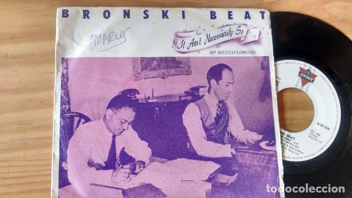 Discos de vinilo: SINGLE (VINILO) DE BRONSKI BEAT A&Ntilde;OS 80 - Foto 1
