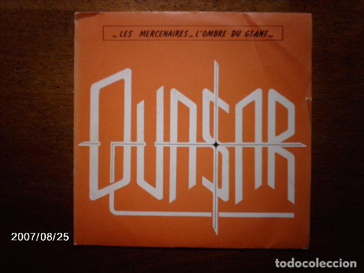 Discos de vinilo: Quasar  -  les mercenaires  +  l&acute;ombre du geant - Foto 1