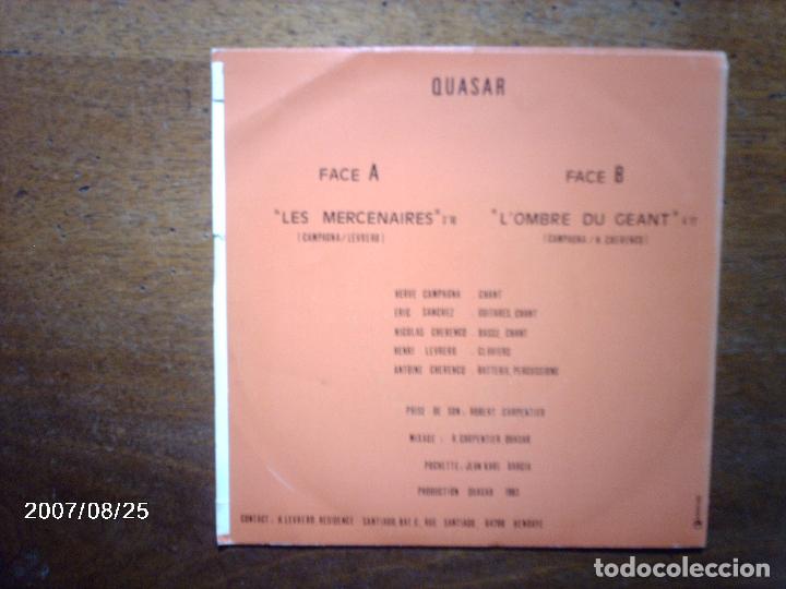 Discos de vinilo: Quasar  -  les mercenaires  +  l&acute;ombre du geant - Foto 2