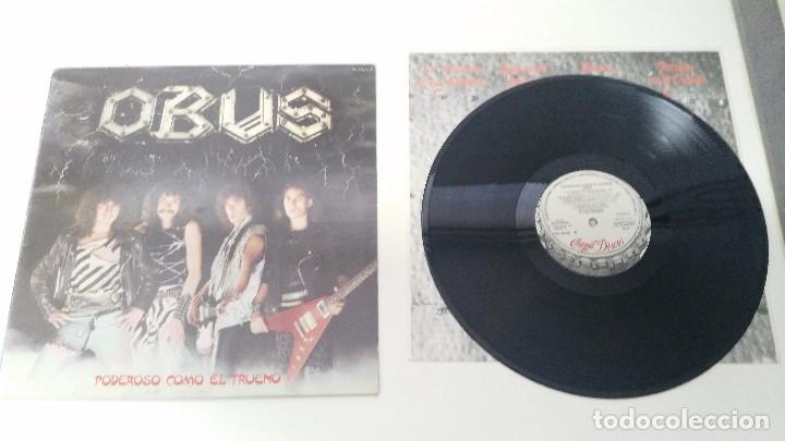 Discos de vinilo: disco antiguo de obus  poderoso como el trueno - Foto 1