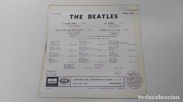Discos de vinilo: disco antiguo de los the beatles eleanor - Foto 3