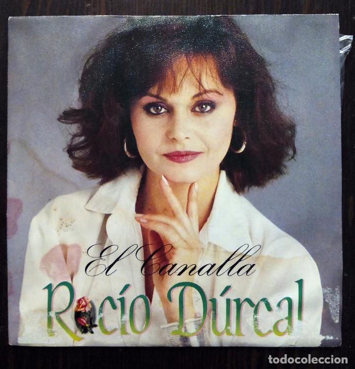 Discos de vinilo: SINGLE ROC&Iacute;O D&Uacute;RCAL - EL CANALLA - ARIOLA 1984. - Foto 1