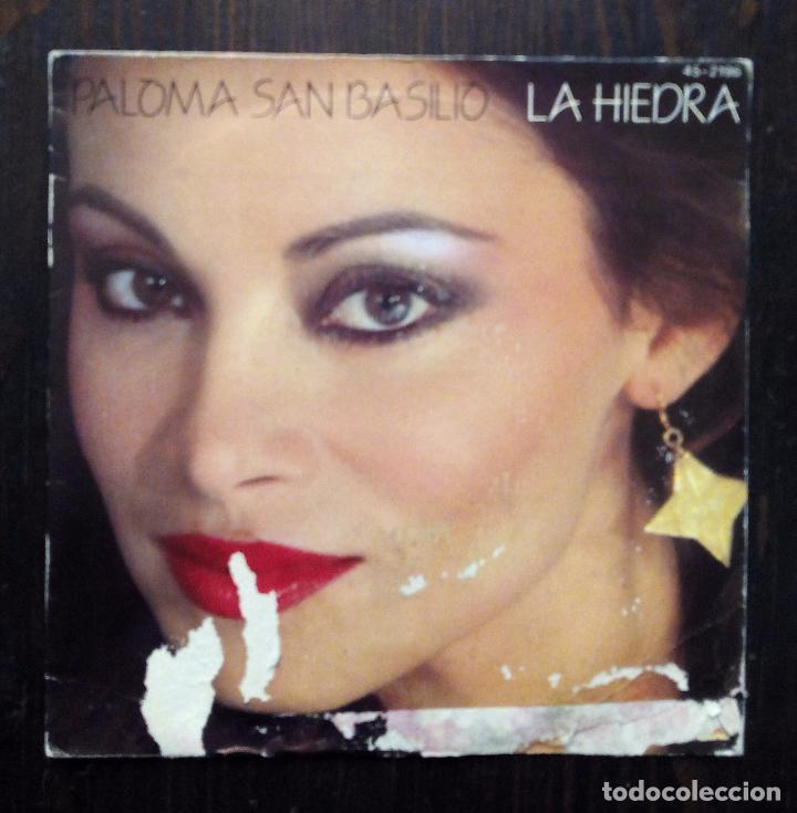 Discos de vinilo: SINGLE PALOMA SAN BASILIO - LA HIEDRA - HISPAVOX1982. - Foto 1