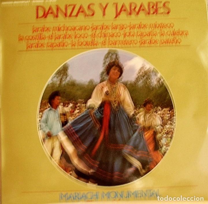 Disques de vinyle: MARIACHI MONUMENTAL SILVESTRE VARGAS- DANZAS Y JARABES LP SPAIN 1973
