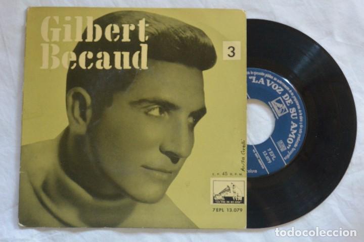 Disques de vinyle: DISCO VINILO GILBERT BECAUD