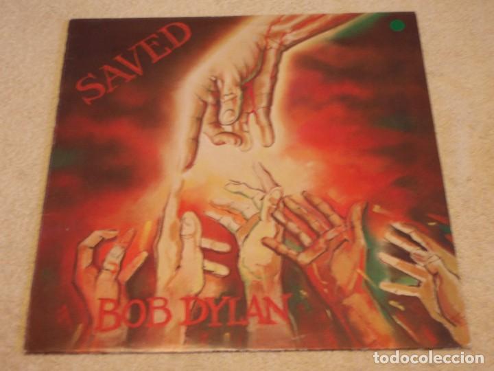 Discos de vinilo: BOB DYLAN - SAVED 1980-HOLANDA LP CBS - Foto 1