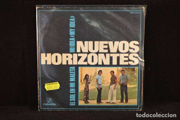 Discos de vinilo: NUEVOS HORIZONTES - MI IDEA (MY IDEA) / EL SOL EN MI MALETA - SINGLE - Foto 1